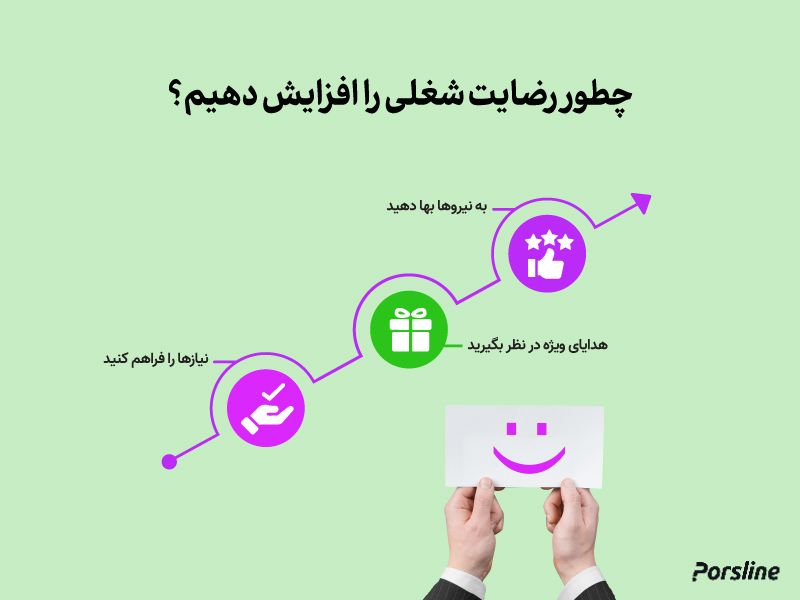 افزایش رضایت شغلی